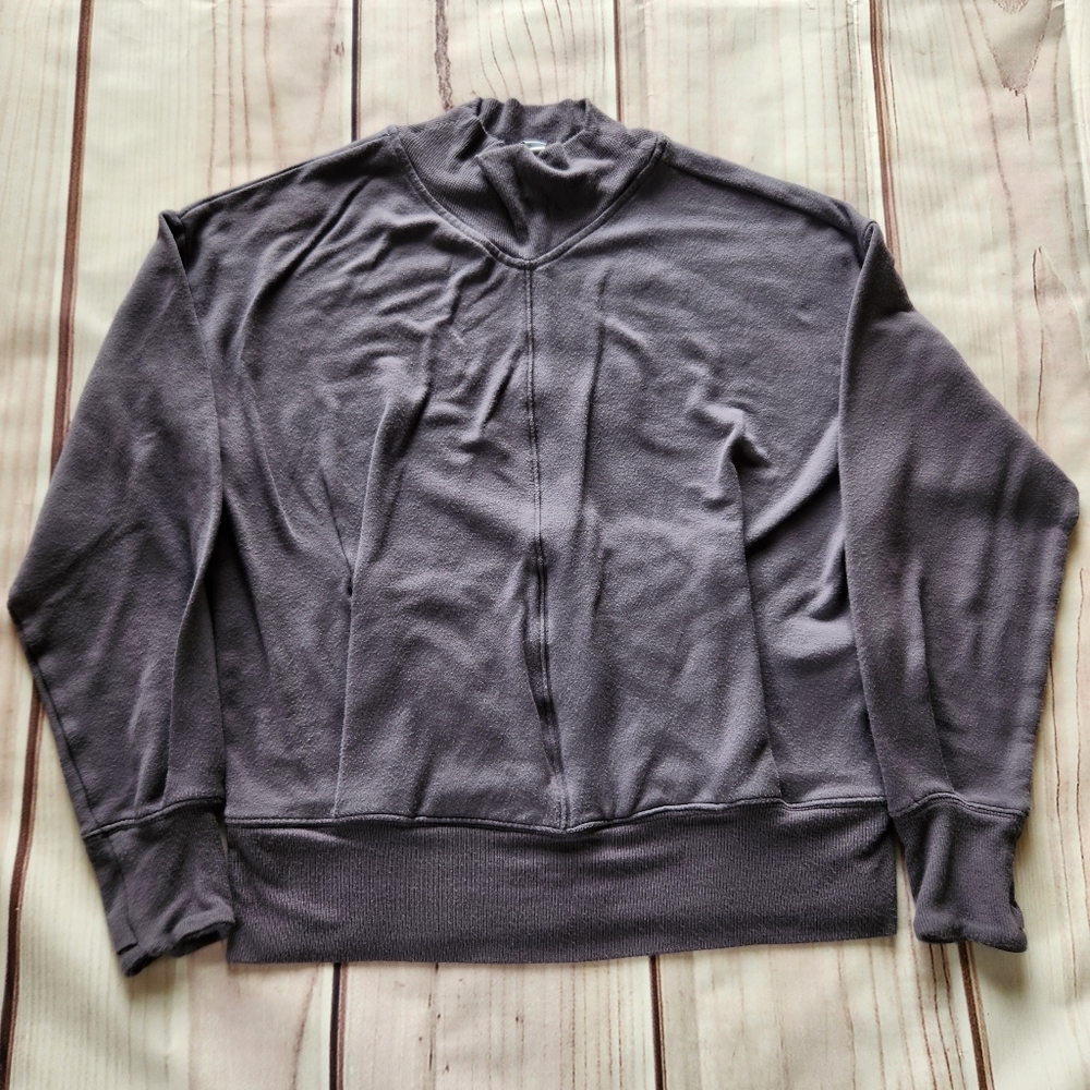 Athleta "Apollo Crewneck Sweatshirt" Purple Athletic Athleisure, Women's Size S - Picture 2 of 12